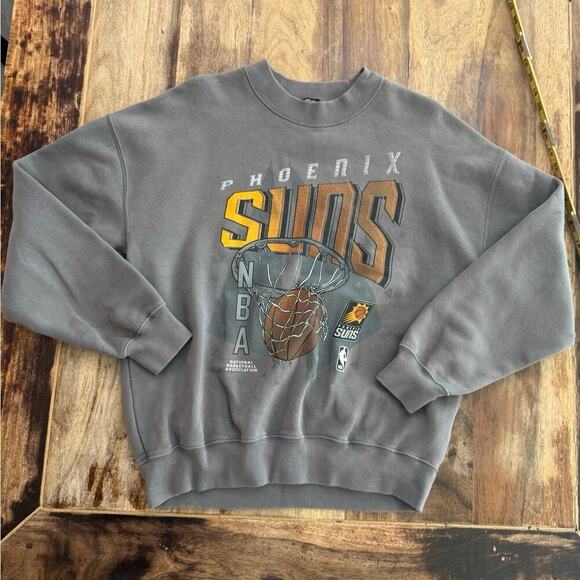 Abercrombie & Fitch Men's NBA Phoenix Suns Graphic Crew Neck Sweater Size XS - Picture 1 of 4